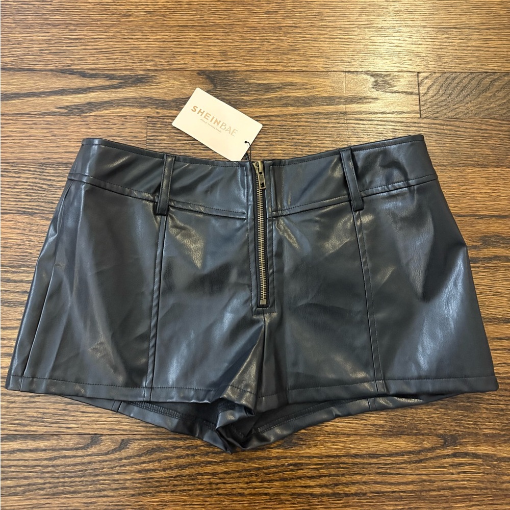 Leather Shorts